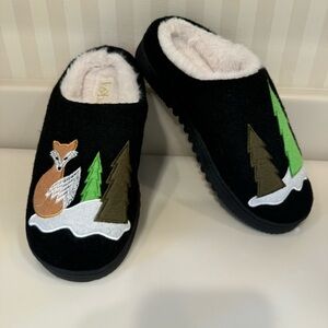 Kooba Indoor Outdoor Faux Fur Slippers Mules Slides